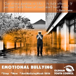 emotional bullying poster 2016