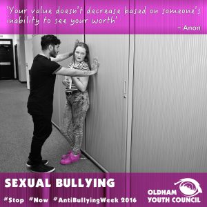 sexual bullying poster 2016