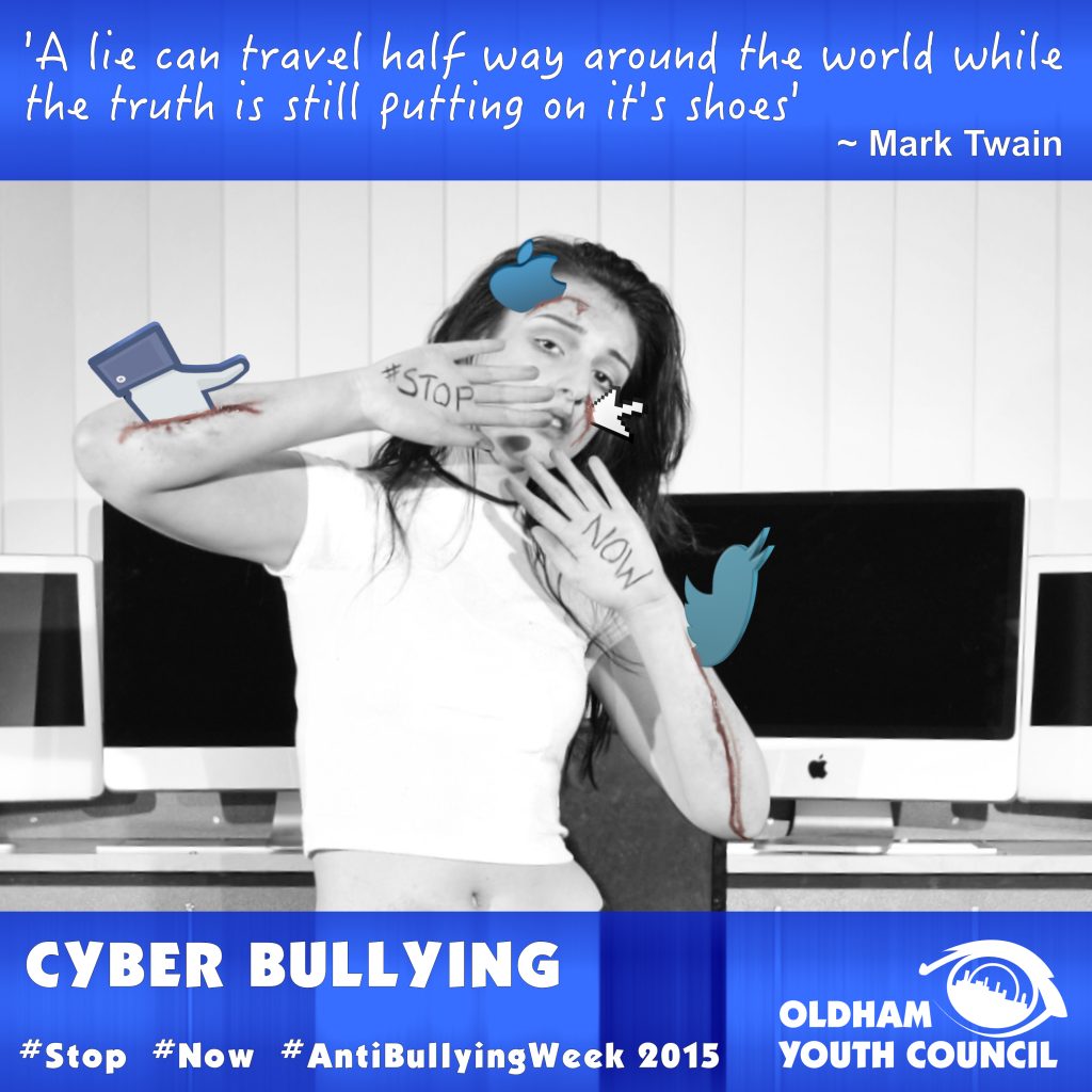 cyber bullying poster