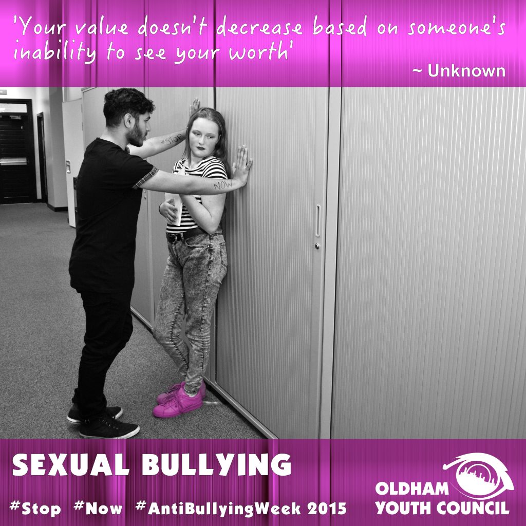 sexual bullying poster